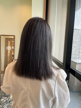 ナンバー 天王寺(NUMBER) グレー系ハイライト