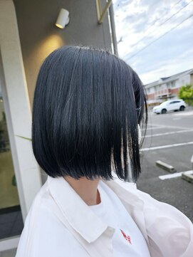 ラファンス イマザト(LaFENCE IMAZATO) #ブルー×ブラック　#ブルーカラー