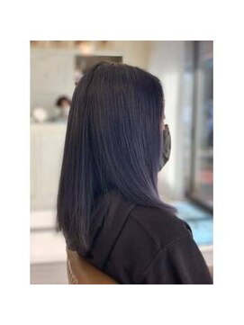 ヘアルーム ルシア(Lucia) パープルネイビー！