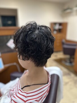 ピュア ポイント 和光店(PURE POINT) ショートレイヤー/ハンサムショート/パーマスタイル