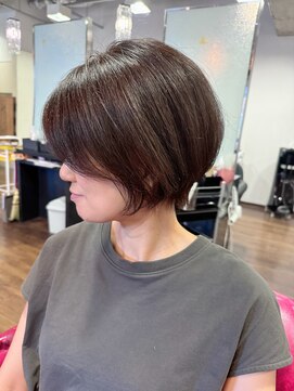 アクティフ(actif) お客様のリアルショートヘアスタイル30代40代50代名古屋駅actif