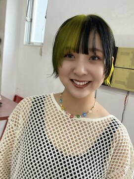 ペッシェ(pesce) pesce ブリーチ/インナーカラー/ダブルカラー/縮毛矯正/パーマ