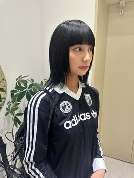 ジーナ 福岡天神(Zina) [Zina福岡天神]髪質改善/ウェットヘア/韓国ヘア/前髪