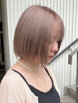 ロア 福岡天神本店(LORE)&nbsp;ダブルカラーベージュカラーケアブリーチカラーハイトーンカラー