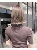 ☆切りっぱなしボブ　愛されショートボブ　小顔ボブ