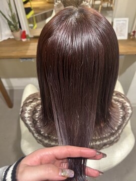 ココルアナ(coco luana) ブリーチ、ハイトーン、ケアブリーチ、韓国、前髪カット