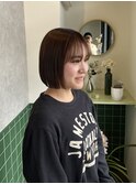 ボブ/縮毛矯正/美髪