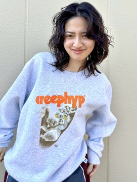 ラロ(raro) 巻くだけで簡単ウルフカット◎