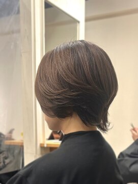 アンプリュス リアン(1+ Unplus lien) ハイライトカラーアッシュブラウンショートウルフレイヤー