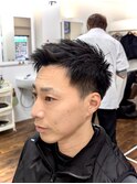 爽やかスパイキーショート/フェード/刈り上げ/アップバング