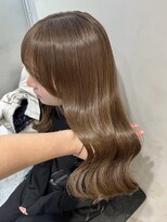 キラ 原宿(KILLA)&nbsp;ブリーチなしダブルカラー_オリーブベージュ__レイヤーカット