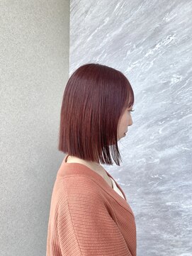 ルクス(Luxs) 切りっぱなしぱつっとボブ