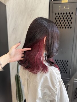 ヴァイス 渋谷店(VAICE) インナーカラー/推しカラー/レッド