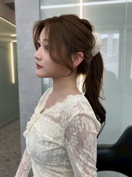 ボタン テンジン(VOTAN tenjin) 【木串楽人】顔周りカット/前髪/韓国ヘア