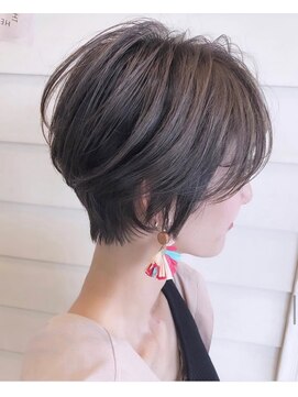ヘアサロン エフ 渋谷(F) #くびれショート#ハンサムショート
