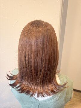 ストーリア 川崎店(STORIA) ミディアム×オレンジブラウン