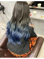 グラッジ 池袋(GLADGE)&nbsp;グラデーションカラーブルー