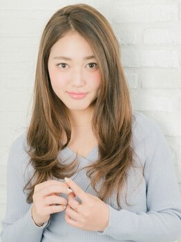 モモヘアーサロン(momo hair salon)の写真/縮毛矯正のプロがお客様の髪質を見極めて薬剤を選定。髪に優しい薬剤でダメージレスに自然なストレートに♪