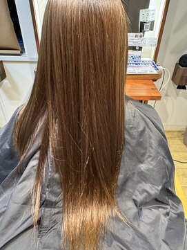 アローズ 大牟田店(arose) マイナス5歳は艶髪で実現！若見え艶髪ストレート