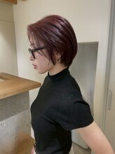 トーチ(torch) 【大須　栄】チェリーレッド　レッドカラー　ショート