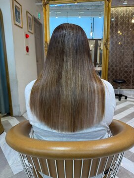 ロンドアベニール 北千住(Lond avenir) 暗めカラー/ボブ顔周り/前髪/レイヤー/髪質改善/縮毛矯正/北千住