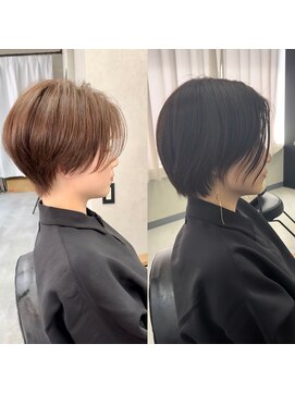 エス 三宮(esu) AH85 似合わせショート　30代40代50代　三宮ショート