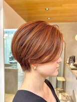 ロンドリゼル 札幌(Lond RiseL)&nbsp;グランマッシュ/オリーブグレー/ショート/ヘイリーボブ/前髪