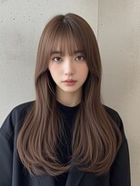 レイヤーカット H 大阪梅田 女性専用サロン 韓国レイヤーカット ハイライトくびれボブセミロングクラゲヘアショートウルフ