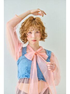 外国風パーマ/スパイラルパーマ/くせ毛風パーマ/カーリーヘア