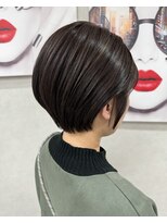 エーバイフー 江坂店(A BY WHO)&nbsp;A BY WHO江坂/透明感ショートボブ/ハイライトカラー