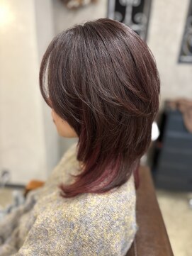 ルナバイルヴェール(LUNA by LeVert) ハイレイヤー×インナーカラー