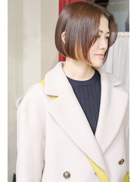 ルーシー ヘアデザインワークス(Lucy Hair Design Works) サロンワーク×インナーカラーボブ