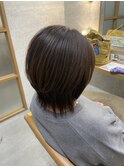 襟足すっきり長さはキープ◎プチウルフローレイヤー＊emma日吉