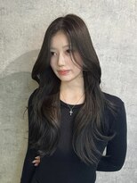 リンクエン(Link enn)&nbsp;【韓国くびれレイヤー】黒髪/グレージュ/髪質改善/トレンド