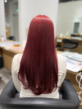 アヴァンス 京橋店(AVANCE) 着物ヘア/大人ガーリー/ダークアッシュ/似合わせカット/京橋