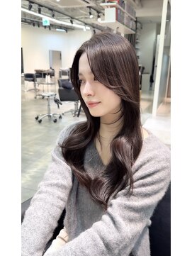 ルル(Lulu) 梅田/ブラウン/ベージュ/レイヤー/前髪カット/縮毛矯正/髪質改善