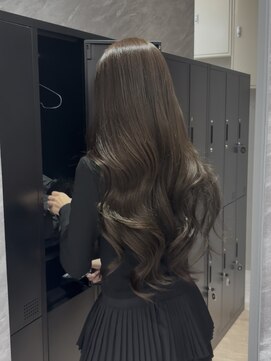 ルクス(Luxs) レイヤーカット×透明感グレージュ