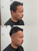 ゴールデンエイジ(Golden Age)&nbsp;40代からの清潔感フェードスタイル　0.4mm