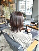 バトー バイ トリコ 船橋北口店(BATEAU by tricot) 外ハネミディアムレイヤー