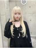 イメチェンヘアスタイル/ピンクベージュ/アンブレラカラー渋谷