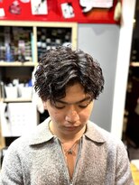 バーバーブロス(BAR BER bro's)&nbsp;ツイストスパイラルパーマ/メンズ/ニュアンスパーマ