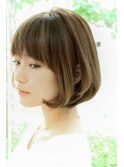丸いフォルムの大人ボブ【RAGUEL表参道】