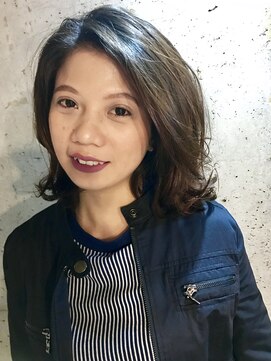 ビューメゾン(BEAU MAISON) 抜け感大！毛先パーマで大人カジュアルスタイル