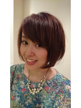 ホワッツニュー 野方店(WHAT'S NEW) アッシュなレイヤーボブ