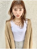 マロンベージュ、otonaセミロング