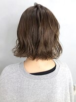 アイティー バイ アルバム 浦和店(IT by ALBUM) オリーブボブ_ココアブラウンフリンジウェーブ_ba278013