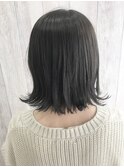 【CIEL原田】切りっぱなしボブ×グレージュ