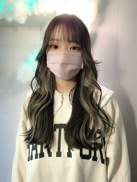 フリーダムメルシー(freedom Merci) ■インナーカラー　シルバーアッシュ