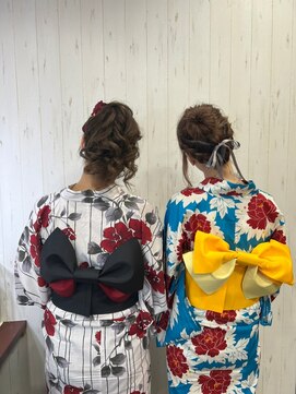 ヘアー リードレス(hair Re:dress) 大人可愛いナチュラル華やかヘアセット和装アップ