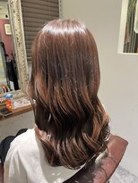 ムーン(moon)&nbsp;＃外ハネボブ＃ペールベージュ＃セクションカラー